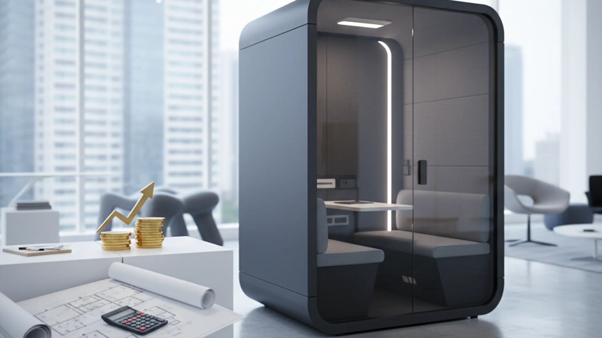 Скільки коштує офісна кабіна в Україні у 2025 році: огляд цін та моделей