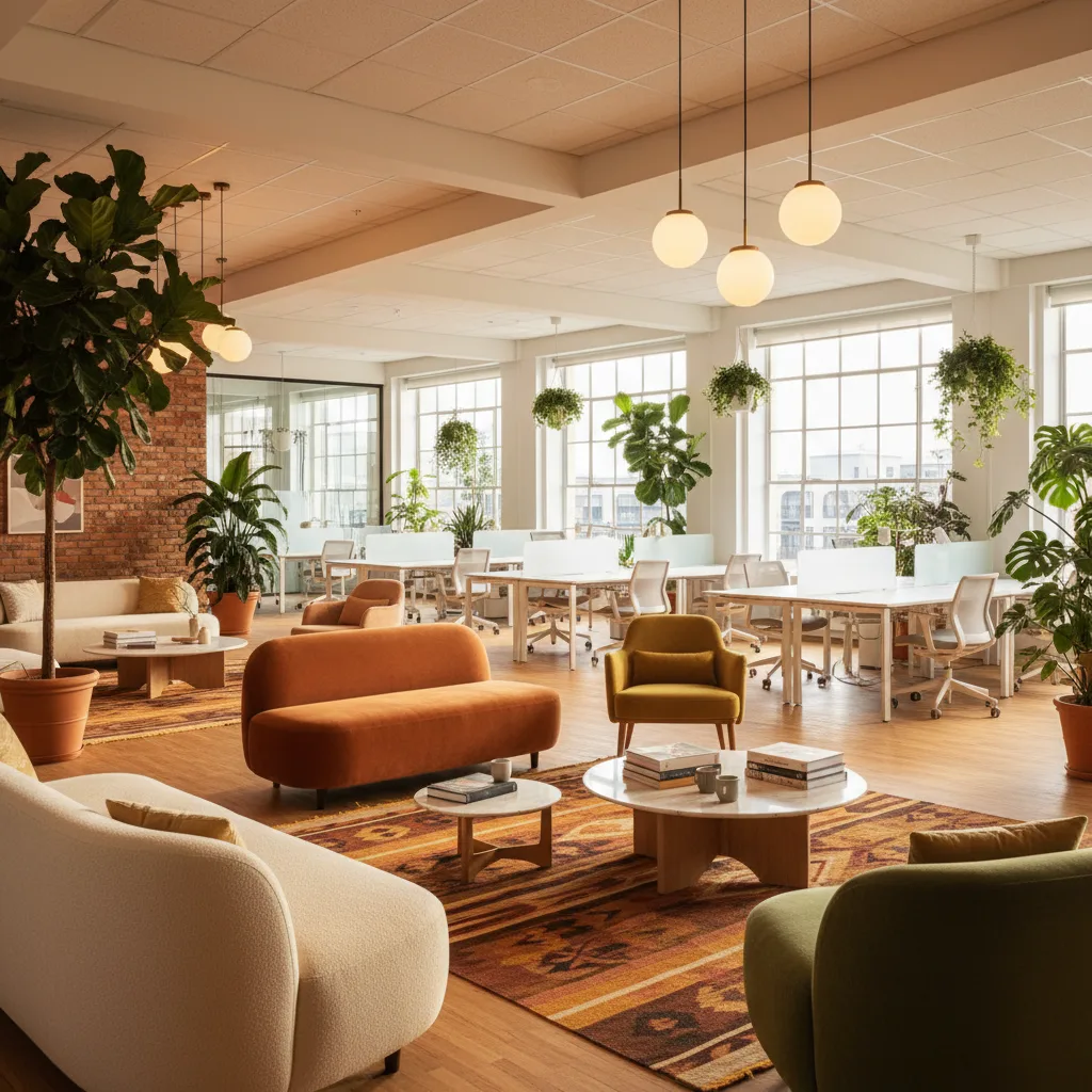 Сучасний комфортний офіс з зонами відпочинку